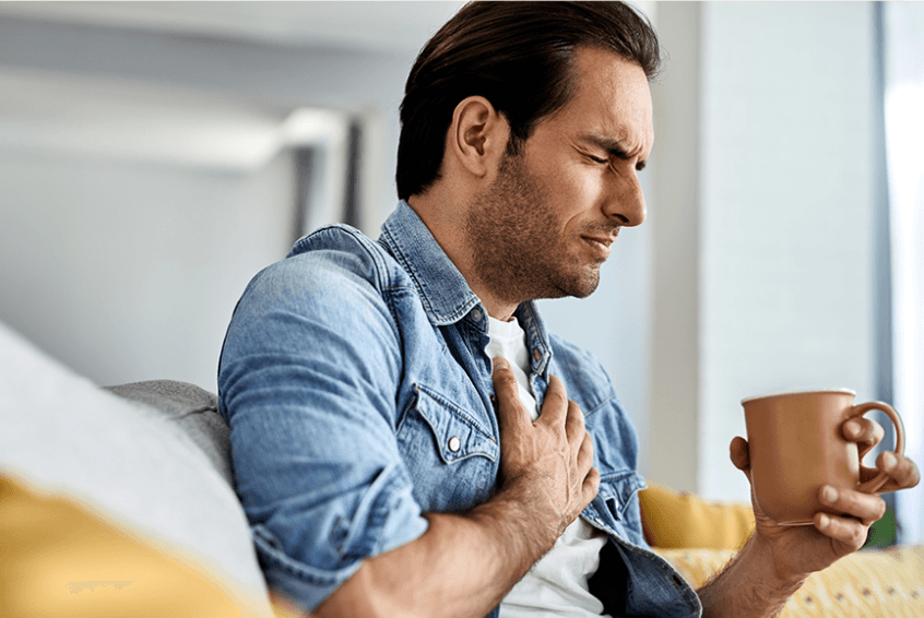 Reduced inflammation level using infra red cabin