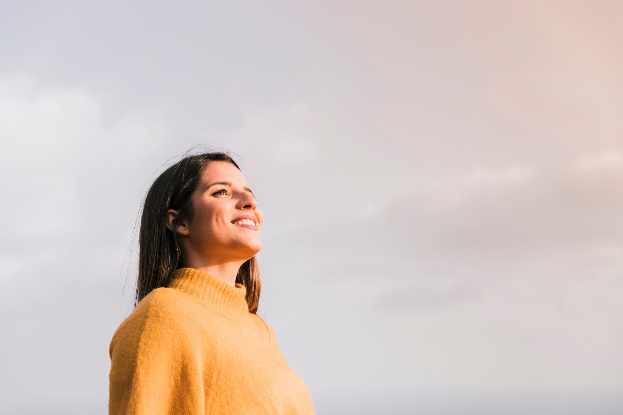 happy woman