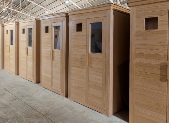 Infrared Sauna box.